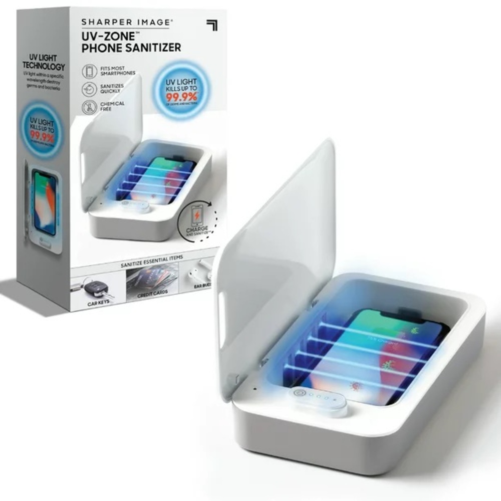 Sharper Image UV-Zone Phone Sanitizer